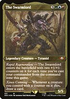 The Swarmlord (Display Commander) (Foil Etched) - Thick Stock (40K-321) - Warhammer 40,000 Commander Foil
