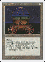 Mishra's War Machine (3ED-) - Revised Edition