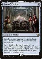 Heroes' Podium (DMC-185) - Dominaria United Commander