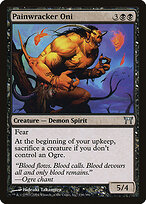 Painwracker Oni (CHK-136) - Champions of Kamigawa Foil