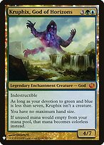 Kruphix, God of Horizons (LIST-152) - The List: (enchantment)