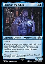 Saruman the White (LTR-067) - The Lord of the Rings: Tales of Middle-earth Foil