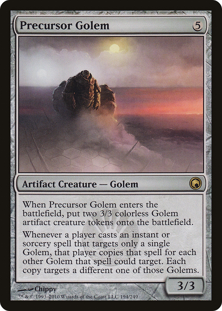 Precursor Golem (SOM-194) - Scars of Mirrodin Foil
