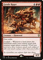 Geode Rager (CLB-794) - Commander Legends: Battle for Baldur's Gate