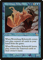Wormfang Behemoth (JUD-055) - Judgment Foil