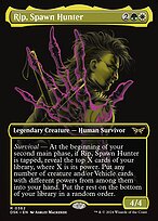Rip, Spawn Hunter (Showcase) (DSK-362) - Duskmourn: House of Horror (Borderless) Foil