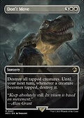 Don't Move (Borderless) (REX-001) - Jurassic World Collection Foil