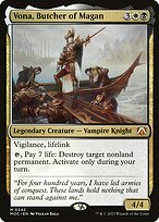 Vona, Butcher of Magan (MOC-342) - March of the Machine Commander