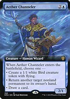 Aether Channeler (Extended Art) (DMU-392) - Dominaria United: (Extended Art) Foil