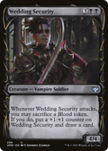 Wedding Security (Showcase) (VOW-299) - Innistrad: Crimson Vow: (Showcase) Foil