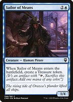 Sailor of Means (CMR-088) - Commander Legends Foil