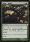 Feral Contest (WWK-100) - Worldwake Foil