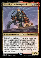 Kethek, Crucible Goliath (PPONE-206) - Phyrexia: All Will Be One Promos