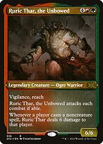 Ruric Thar, the Unbowed (Foil Etched) (2X2-536) - Double Masters 2022 Foil