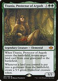 Titania, Protector of Argoth (MH2-287) - Modern Horizons 2 Etched Foil