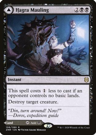 Hagra Mauling (ZNR-106) - Zendikar Rising Foil