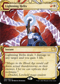 Lightning Helix (STA-062) - Strixhaven Mystical Archive: (Showcase) (Borderless) Etched Foil