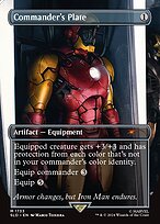 Commander's Plate (1733) (SLD-1733) - Secret Lair Drop (Borderless)