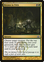 Drown in Filth (DGM-067) - Dragon's Maze Foil
