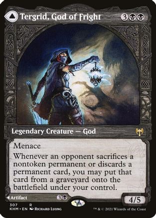 Tergrid, God of Fright (Showcase) (KHM-307) - Kaldheim: (Showcase)