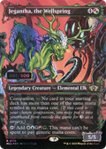 Jegantha, the Wellspring (Serial Numbered) (MUL-174Z) - Multiverse Legends: (Showcase) (Borderless) Foil