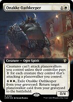 Onakke Oathkeeper (Extended Art) (CMM-755) - Commander Masters: (Extended Art)