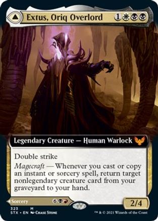 Extus, Oriq Overlord (Extended Art) (STX-323) - Strixhaven: School of Mages: (Extended Art) Foil