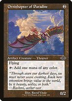 Ornithopter of Paradise (Retro Frame) (MH2-430) - Modern Horizons 2 Foil