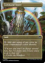 Command Tower (Borderless) (CMM-659) - Commander Masters