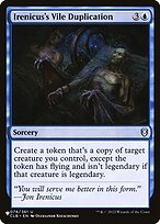 Irenicus's Vile Duplication (LIST-CLB-78) - The List