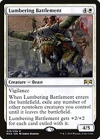 Lumbering Battlement (RNA-015) - Ravnica Allegiance