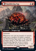 Smoldering Egg (Extended Art) (MID-358) - Innistrad: Midnight Hunt: (Extended Art, Double Faced Transform)