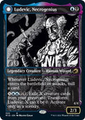 Ludevic, Necrogenius (Showcase) (MID-320) - Innistrad: Midnight Hunt: (Showcase, Double Faced Transform) Foil