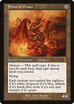 Scion of Draco (Retro Frame) (MH2-431) - Modern Horizons 2 Etched Foil