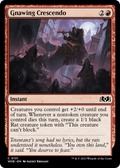 Gnawing Crescendo (WOE-131) - Wilds of Eldraine Foil