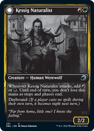 Kessig Naturalist (DBL-231) - Innistrad: Double Feature: (Double Faced Transform)