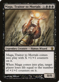 Maga, Traitor to Mortals (SOK-081) - Saviors of Kamigawa Foil