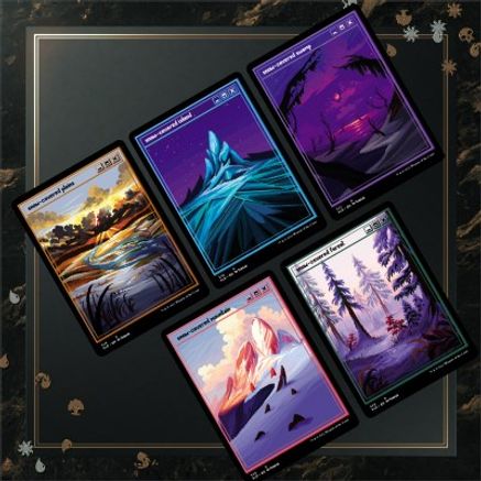 Secret Lair Drop: PixelSnowLands.jpg - Non-Foil Edition