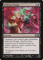 Hideous Visage (M12-100) - Magic 2012 Foil