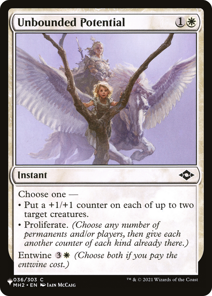 Unbounded Potential (LIST-MH2-36) - The List