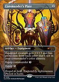 Commander's Plate (SLD-1339) - Secret Lair Drop (Borderless) Foil