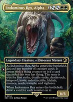 Indominus Rex, Alpha (Borderless) (REX-014) - Jurassic World Collection