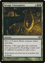 Savage Conception (LIST-EVE-75) - The List