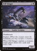Fell Stinger (VOW-112) - Innistrad: Crimson Vow Foil