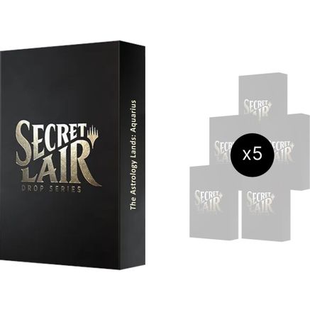Secret Lair Drop: Astrology Lands (Aquarius) Bundle - Non-Foil Edition