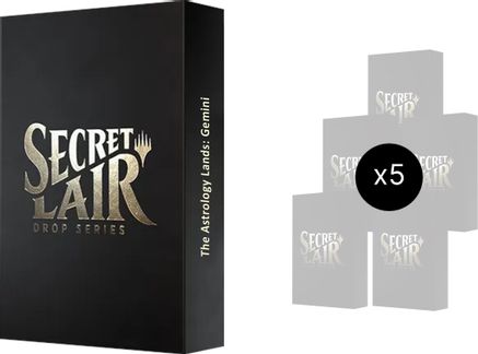 Secret Lair Drop: Astrology Lands (Gemini) Bundle - Non-Foil Edition
