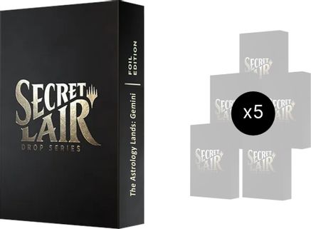 Secret Lair Drop: Astrology Lands (Gemini) Bundle - Traditional Foil Edition