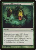 Unnatural Predation (MBS-093) - Mirrodin Besieged Foil