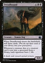 Dreadhound (MID-097) - Innistrad: Midnight Hunt Foil