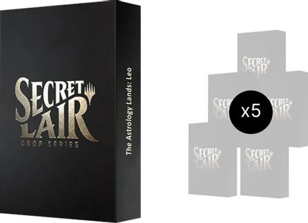 Secret Lair Drop: Astrology Lands (Leo) Bundle - Non-Foil Edition
